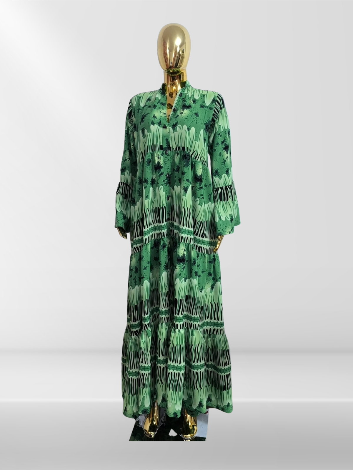 Robe longue Verte