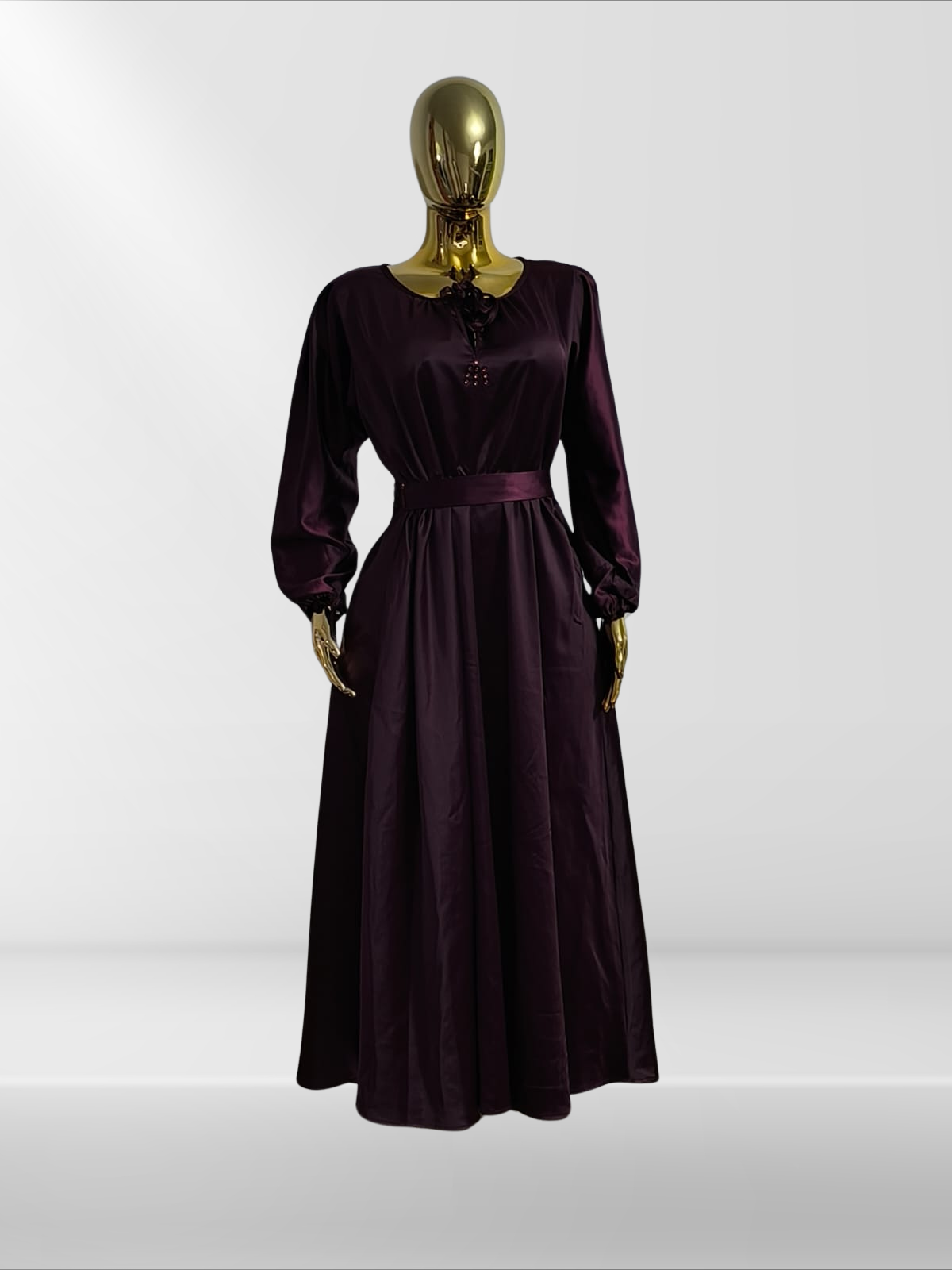 Magnifique robe en soie