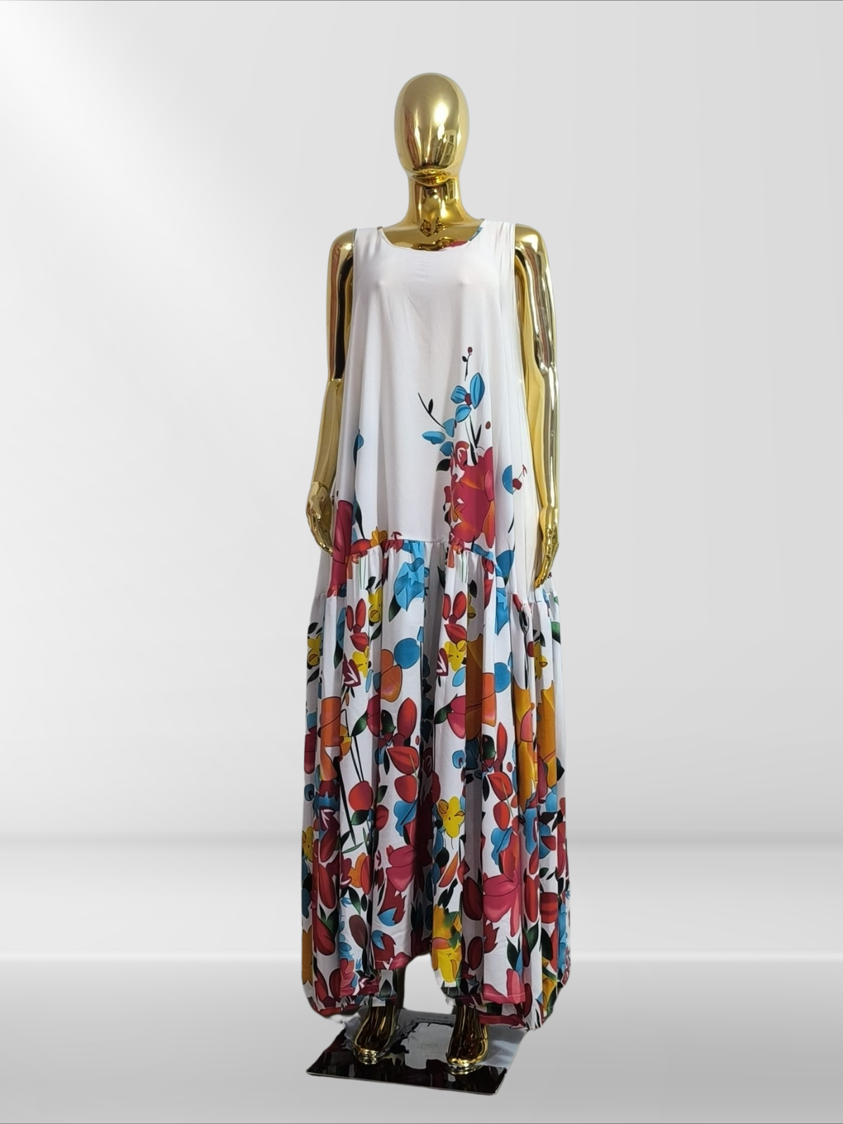 Robe Blanche fleurie
