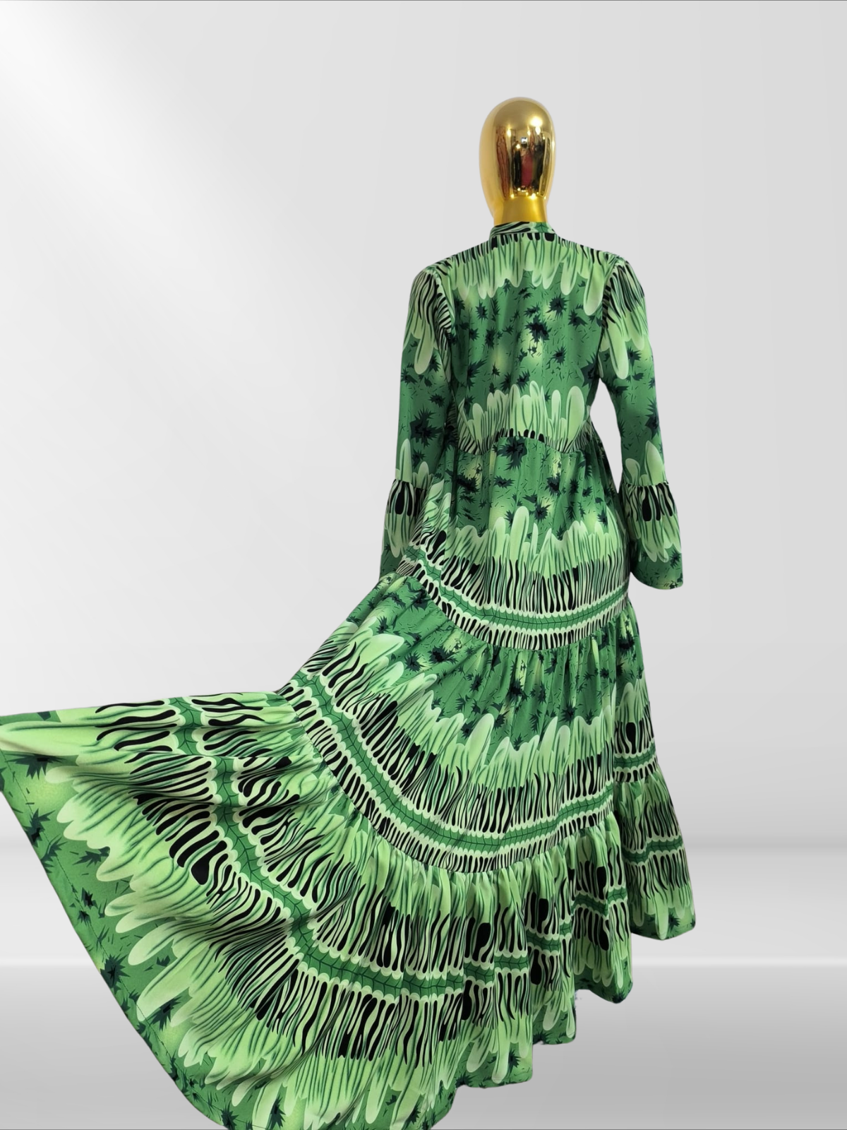 Robe longue Verte