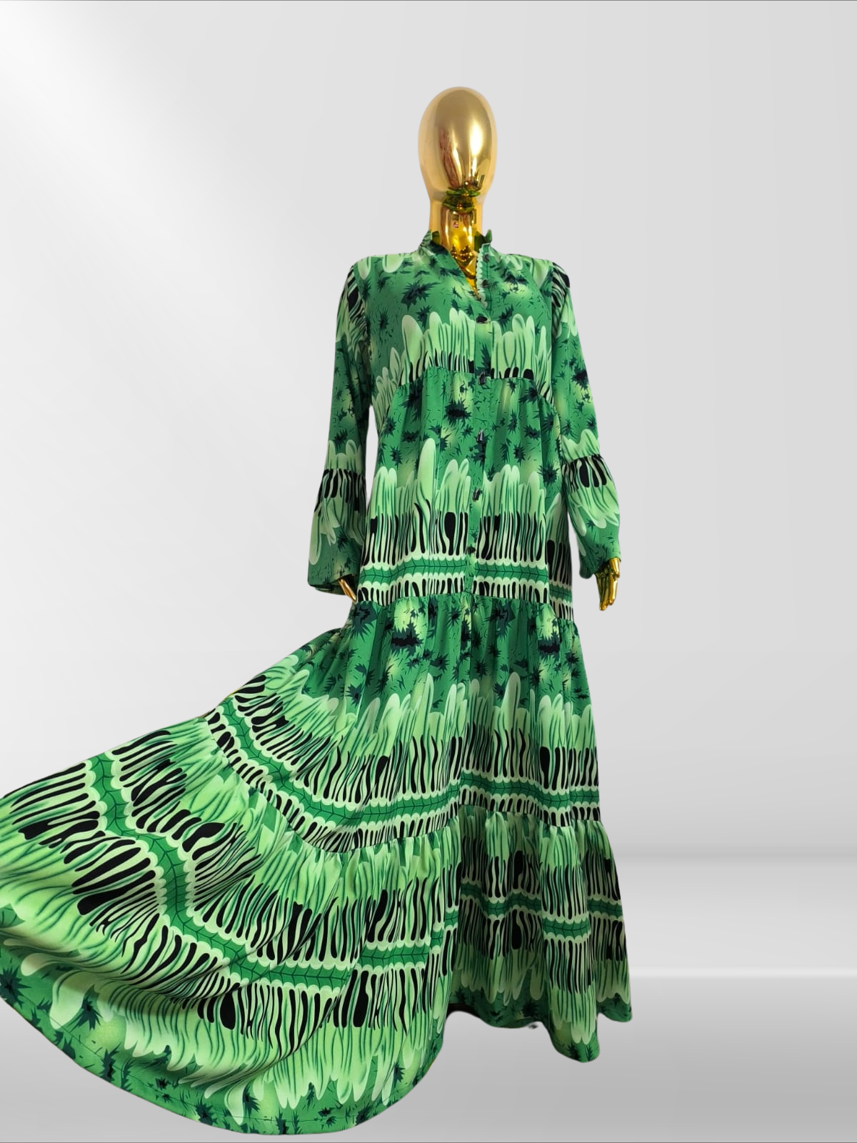 Robe longue Verte