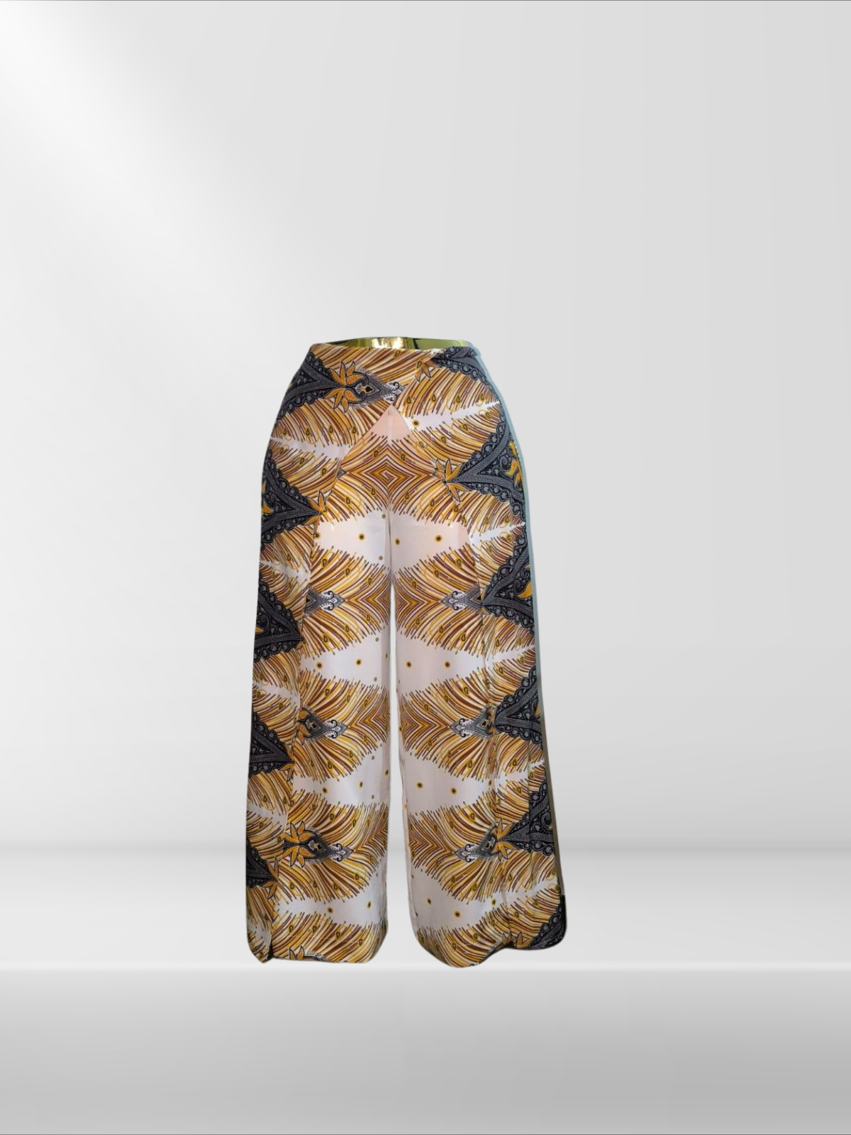 Ensemble pantalon et tunique avec foulard assorti