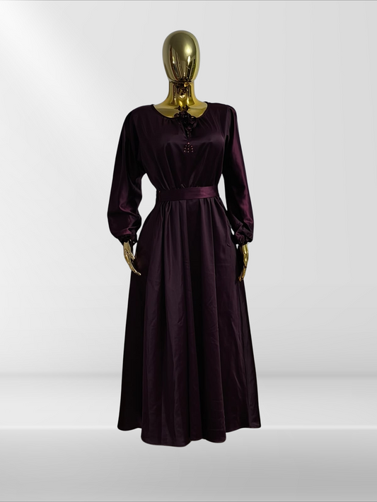 Magnifique robe en soie