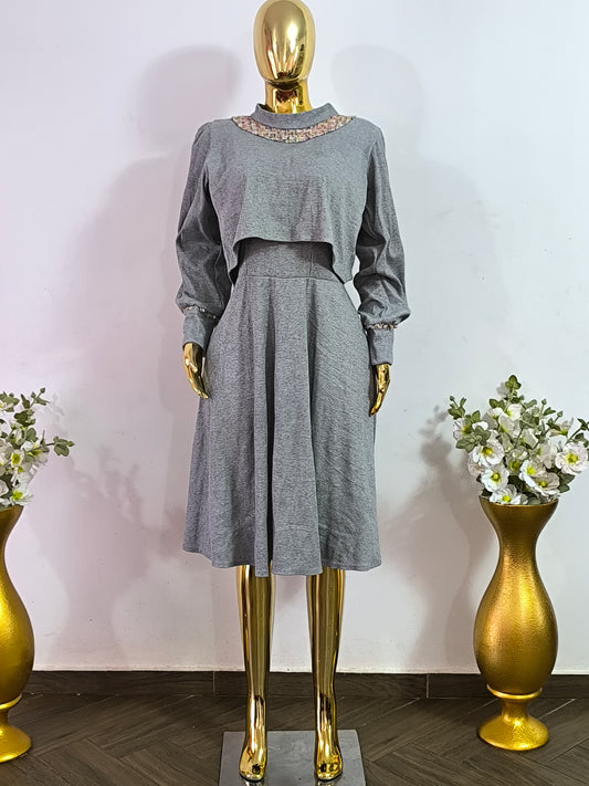 Magnifique set robe+pull taille 42, 44