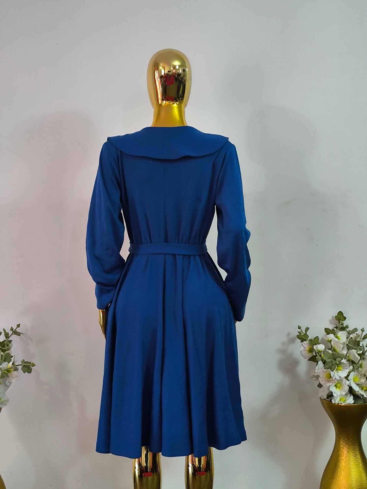 Magnifique robe bleue glamour taille 44, 46